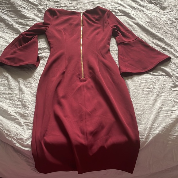 Calvin Klein Bordeaux dress - Picture 3 of 3